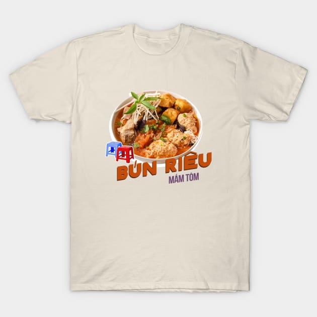 Vietnamese crab and tomato noodle soup T-Shirt by DNS Vietnam LocalBrand